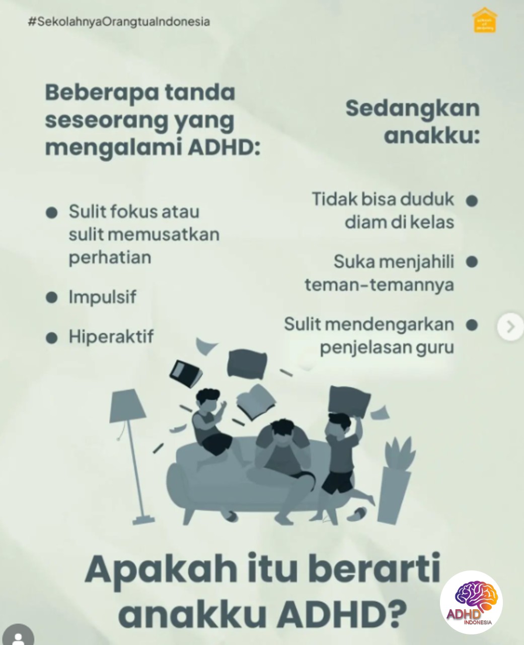 Ciri dan Gejala ADHD pada Anak Usia Dini di Kabupaten Ogan Komering Ilir