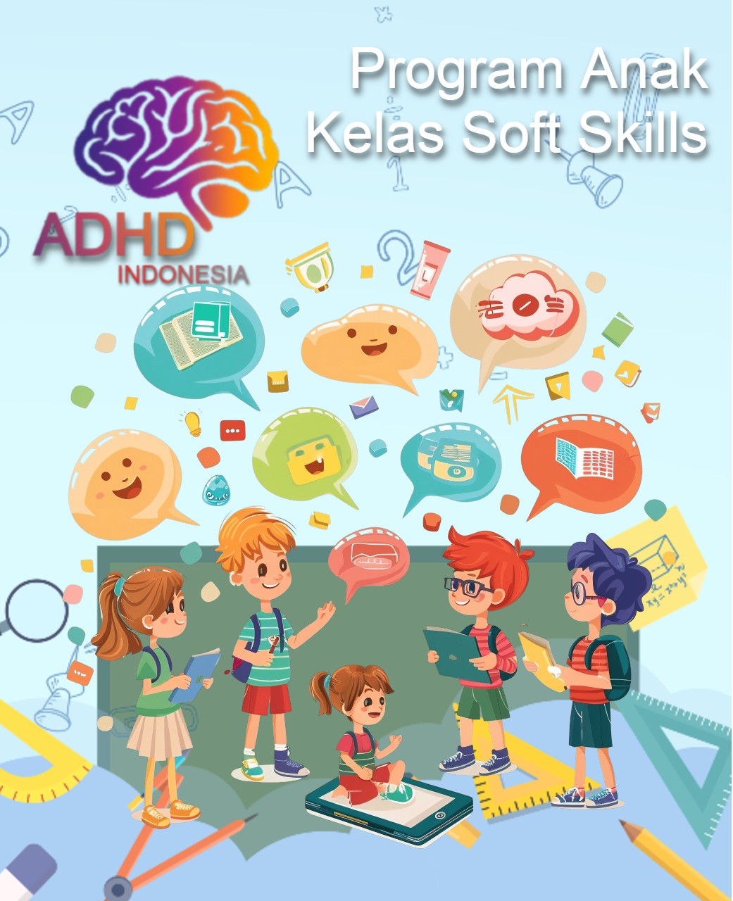 Program ADHD Indonesia Kabupaten Ogan Komering Ilir Kelas Soft Skills Anak ADHD